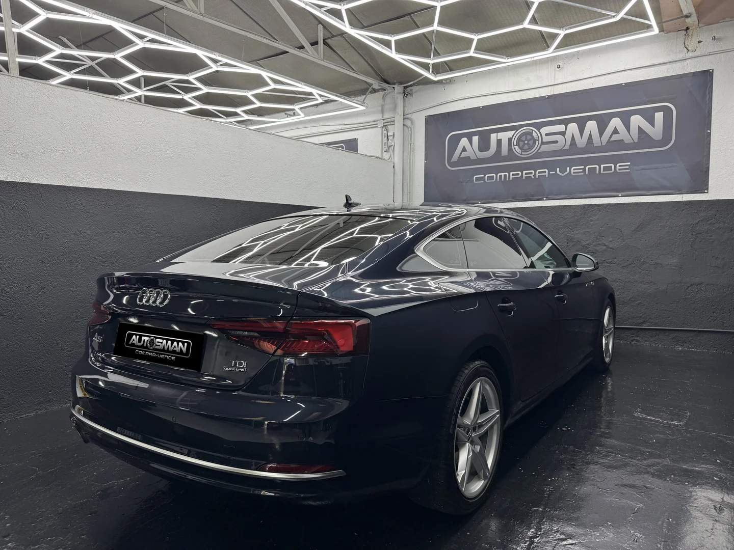 AUDI A5 Sline Sportback 2.0tdi 190cv Quattro 2017 Diésel AZUL - Detalle